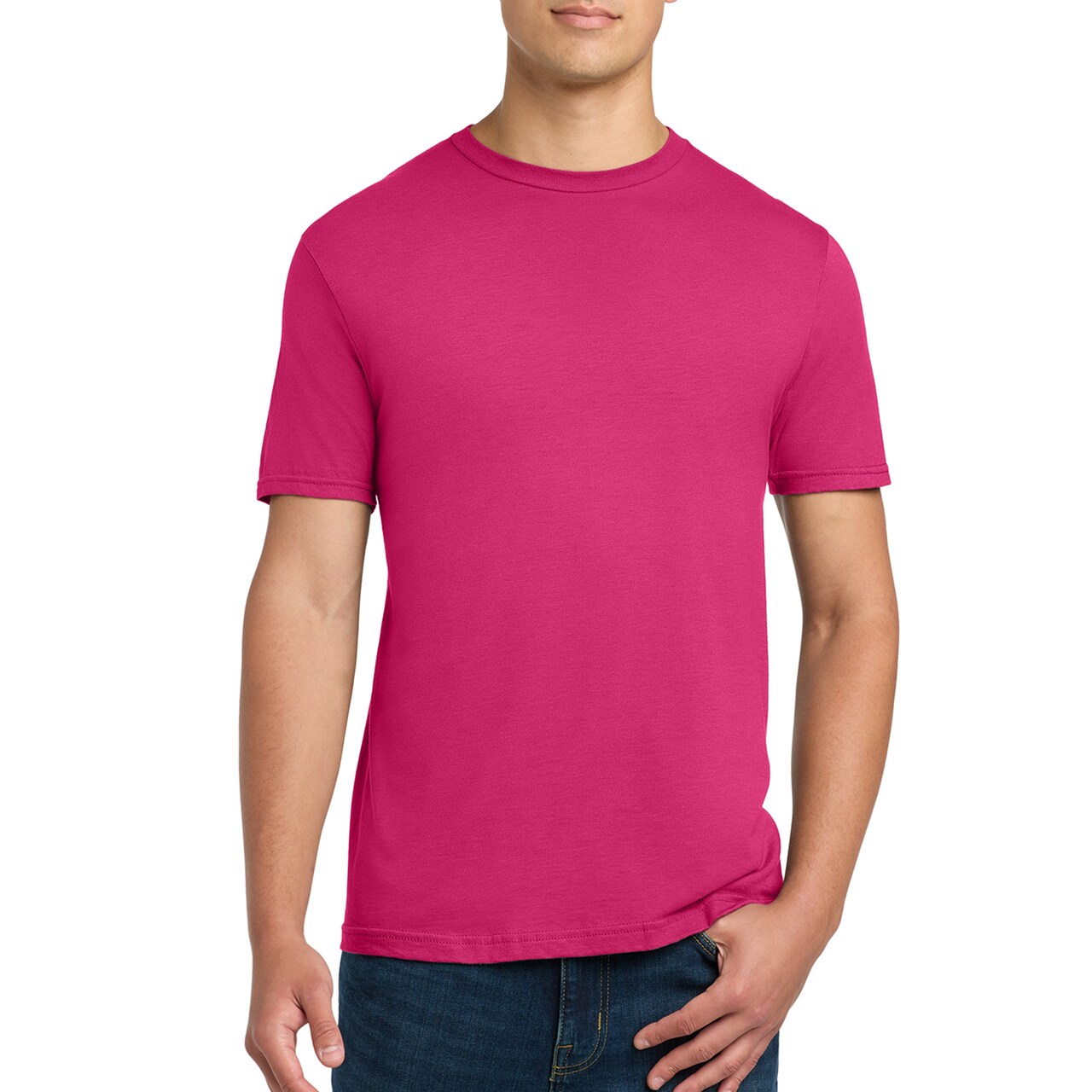 Gildan Heavy Cotton T-Shirt, Crewneck Blank Tees for Crafting